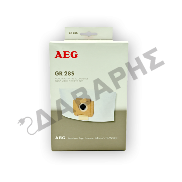 AEG GR28S / ELECTROLUX Vacuum cleaner Bags SET 4 Pieces and 1 Filter + 1 Filter