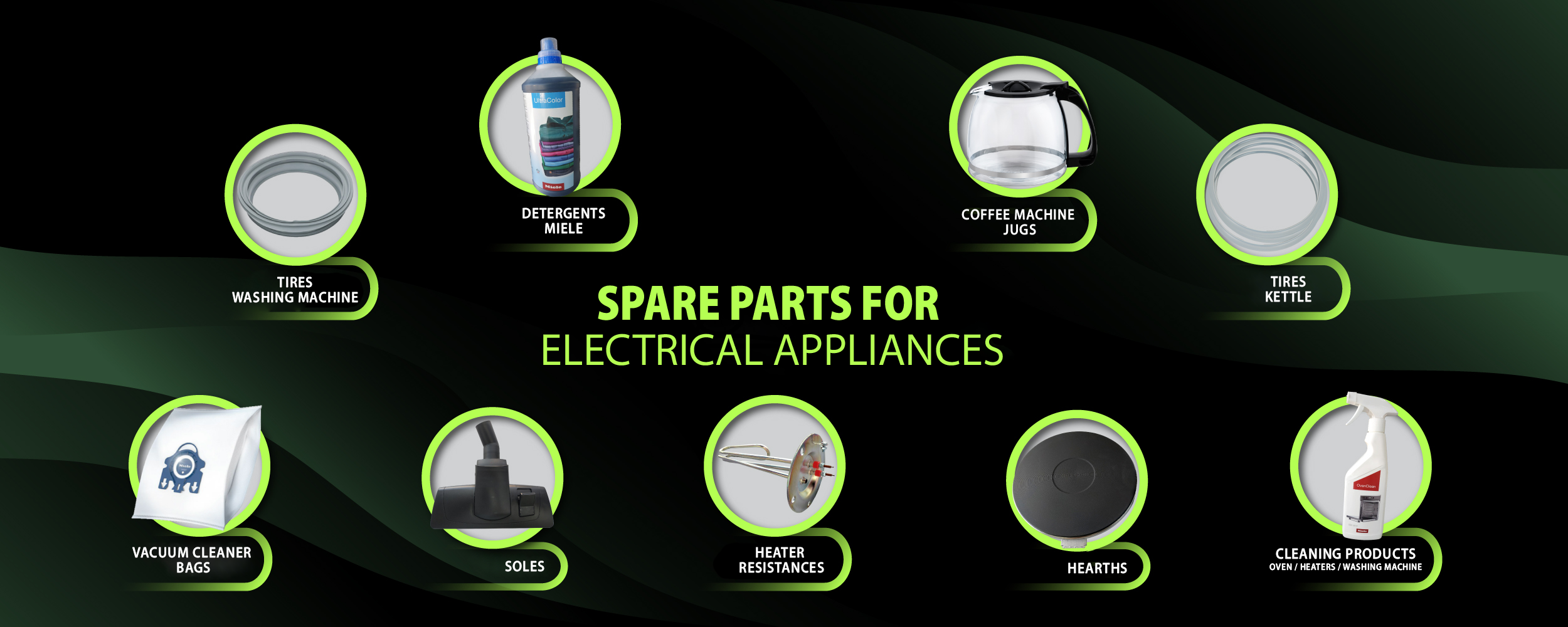 Spare Parts for Electrical Appliances